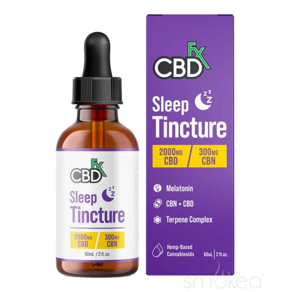 CBDfx CBD + CBN Sleep Oil Tincture - Image 2