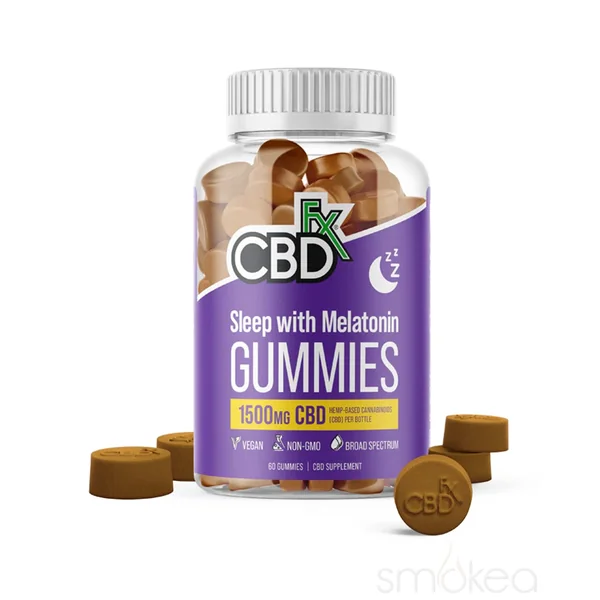 CBDfx CBD + Melatonin Sleep Gummies