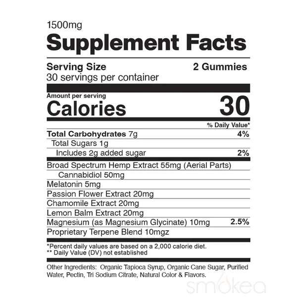 CBDfx CBD + Melatonin Sleep Gummies - Image 4
