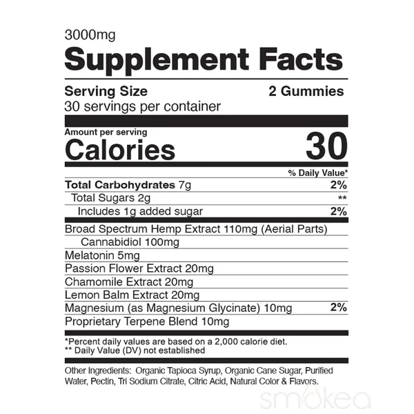 CBDfx CBD + Melatonin Sleep Gummies - Image 5