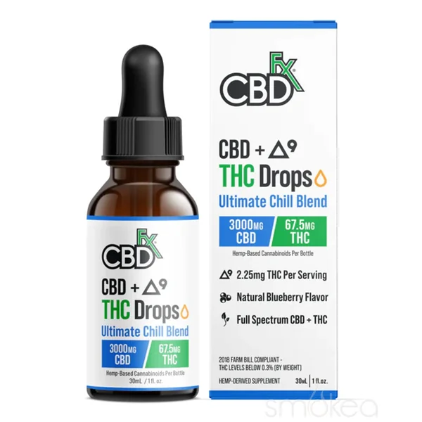 CBDfx CBD + THC Ultimate Chill Tincture - Image 2