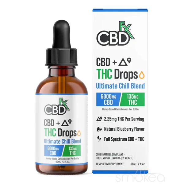 CBDfx CBD + THC Ultimate Chill Tincture - Image 3