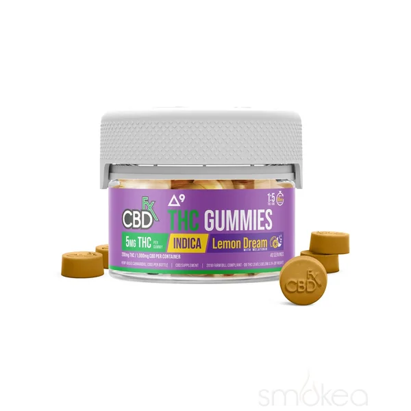 CBDfx Delta 9 THC + CBD Gummies - Lemon Dream - Image 4