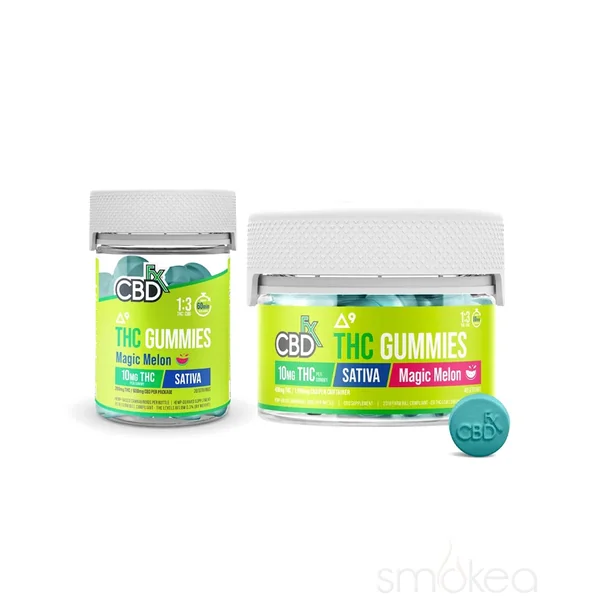 CBDfx Delta 9 THC + CBD Gummies - Magic Melon