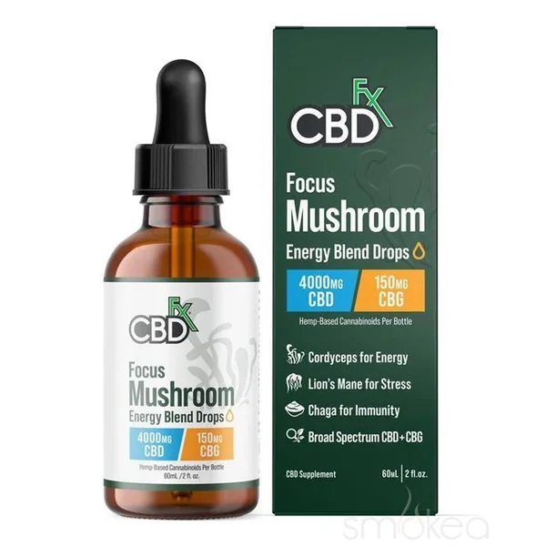 CBDfx Focus Mushroom Energy Blend Tincture - Image 3