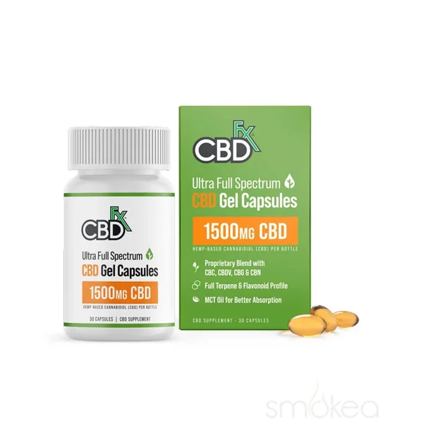 CBDfx Full Spectrum CBD Capsules