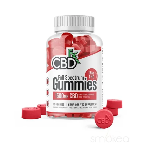 CBDfx Full Spectrum CBD Gummies - Mixed Berry