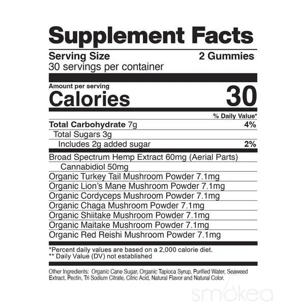 CBDfx Wellness CBD + Mushroom Gummies - Image 3