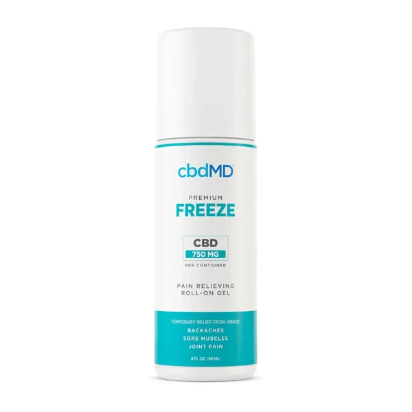 cbdMD CBD Freeze Pain Relief Roller 3oz