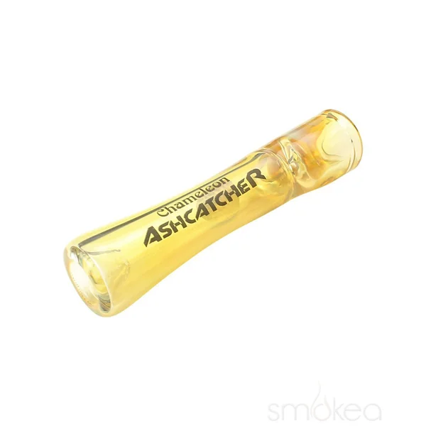 Chameleon Glass Ashcatcher Chillum Pipe