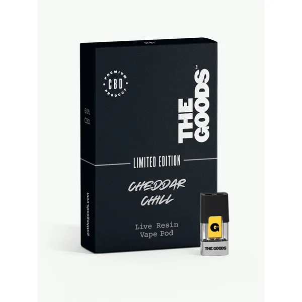 Cheddar Chill Live Resin CBD Vape Pod | 60% CBD