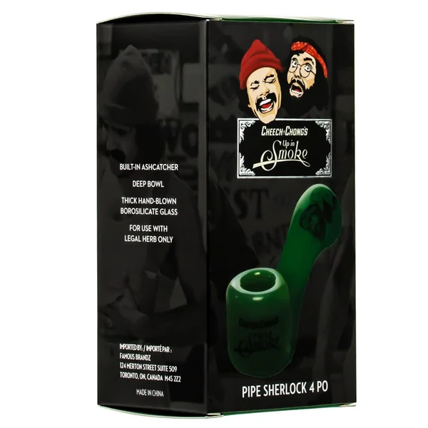 Cheech and Chong Up in Smoke 4" Sherlock Pipe - Image 17