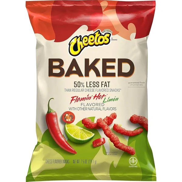 Cheetos Baked Flamin Hot Lemon 216.1g