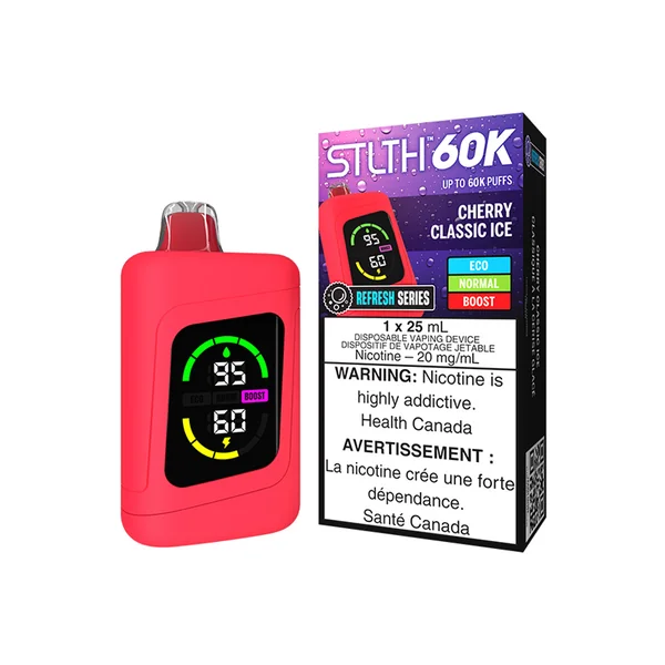 Cherry Classic Ice Refresh Series STLTH 60K | VapeLoft