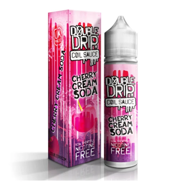 Cherry Cream Soda E Liquid 50ml by Double Drip Coil Sauce