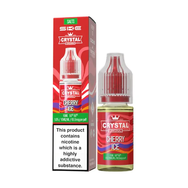 Cherry Ice Nic Salt E-Liquid - Crystal Original