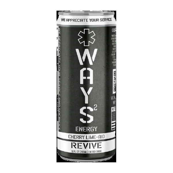 Cherry Lime-Aid REVIVE WAYS Energy Drink 12oz