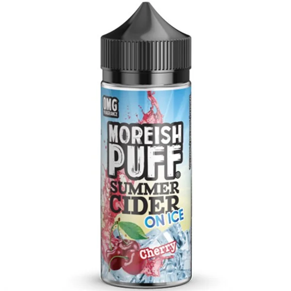 Cherry Summer Cider On Ice E Liquid 100ml by Moreish Puff