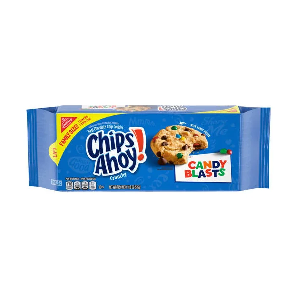Chips Ahoy Candy Blast Family Size 535g