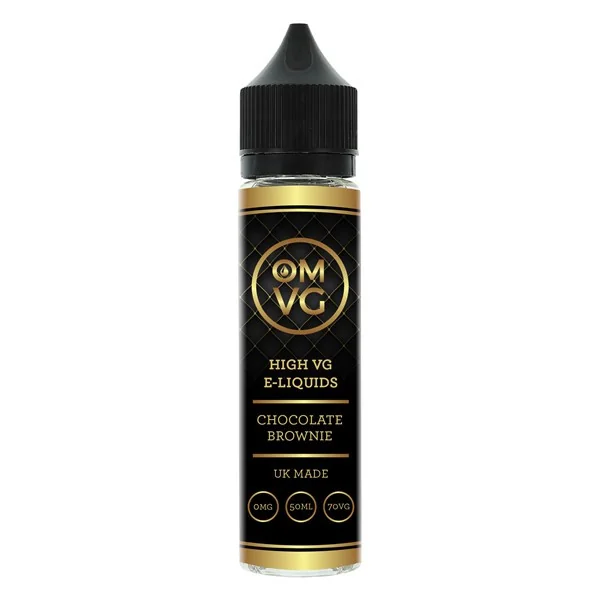 Chocolate Brownie Shortfill E Liquid 50ml by OMVG