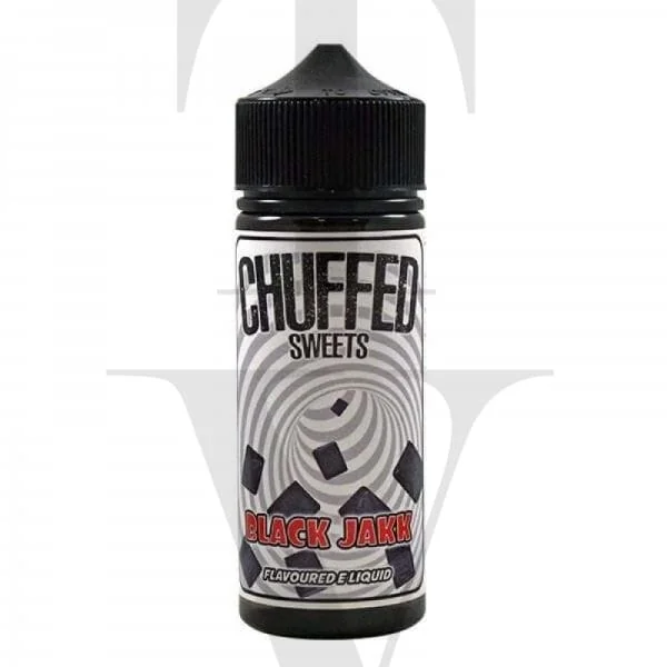 CHUFFED BLACK JAKK 100ML SWEETS RANGE SHORTFILL E-LIQUID