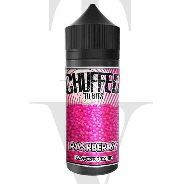CHUFFED RASPBERRY TO BITS RANGE 100ML SHORTFILL E-LIQUID