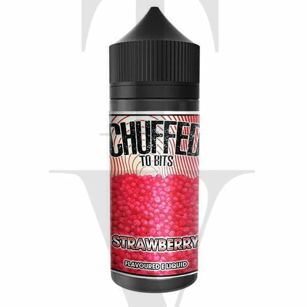 CHUFFED STRAWBERRY TO BITS RANGE 100ML SHORTFILL E-LIQUID