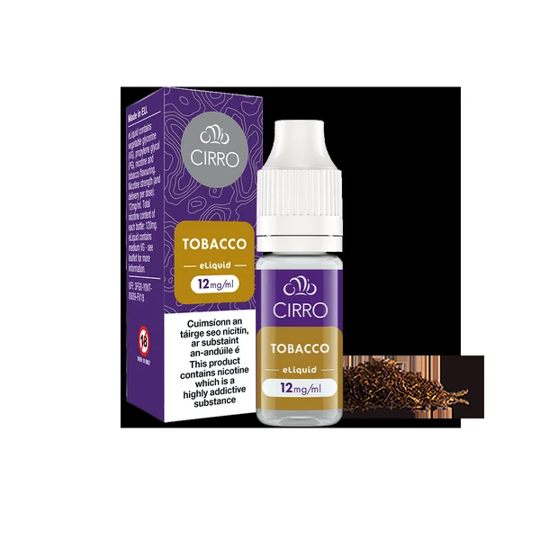 Cirro eLiquid Bottle Tobacco - Image 2