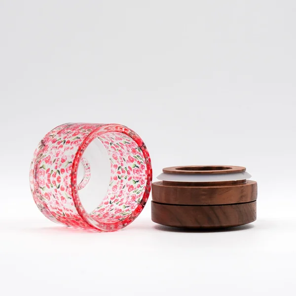 Cirrus Glass Rosa Jar Grinder - Image 4