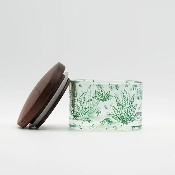 Cirrus Glass Sativa Jar - Image 2