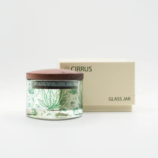 Cirrus Glass Sativa Jar - Image 3