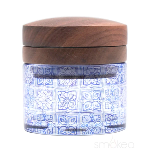 Cirrus Glass Tile Jar Grinder