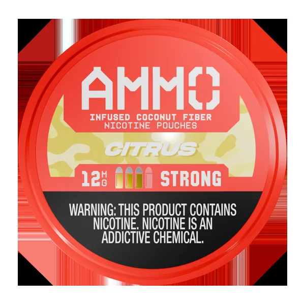 Citrus AMMO Nicotine Pouches - Image 2