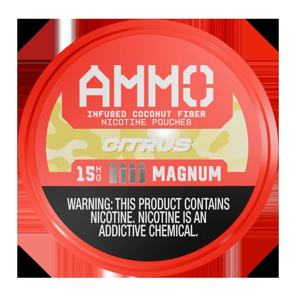 Citrus AMMO Nicotine Pouches - Image 3