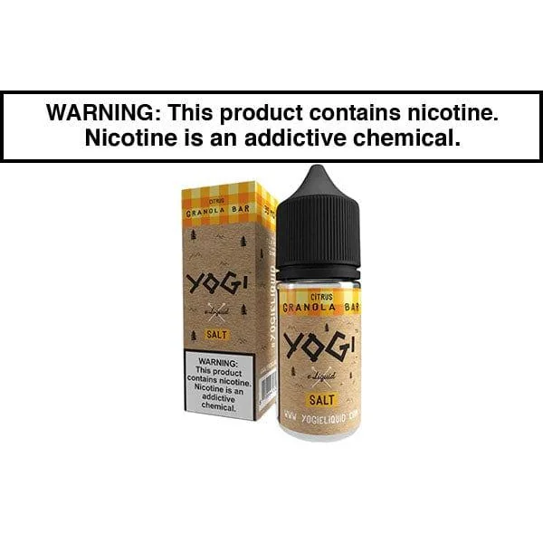 CITRUS GRANOLA BAR BY YOGI SALT 30ML