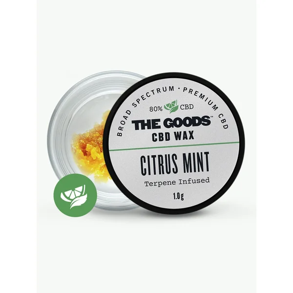 CITRUS MINT CBD WAX CRUMBLE UK