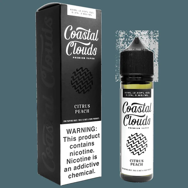 Citrus Peach by Coastal Clouds E-Liquid (60ml) (ON SALE)