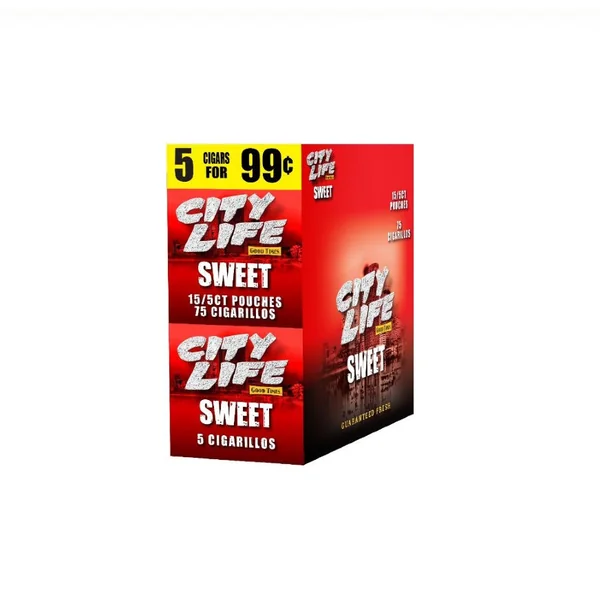 CITY LIFE 5/99-15/5PK SWEET