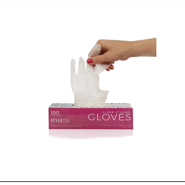 CLEAR TOUCH VINYL GLOVES 100CT