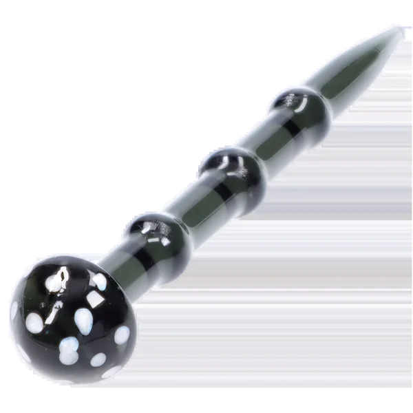 Cloud Cali Spotted Mushroom Glass Dab Tool - 4.5 in.