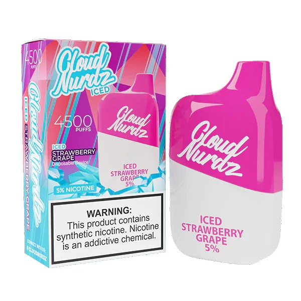 Cloud Nurdz 4500 Puffs Disposable Vape 12mL - Image 17