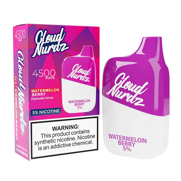 Cloud Nurdz 4500 Puffs Disposable Vape 12mL - Image 20