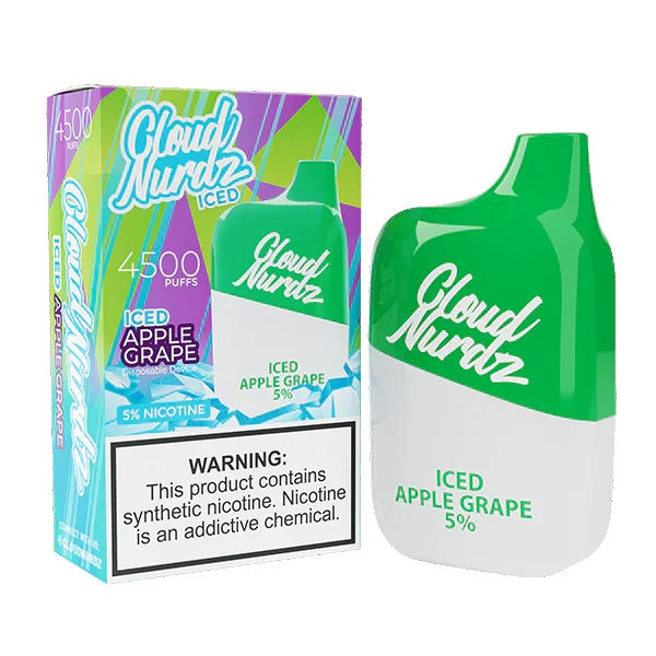 Cloud Nurdz 4500 Puffs Disposable Vape 12mL - Image 5
