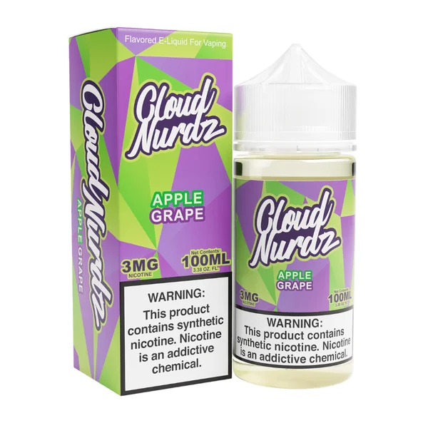 Cloud Nurdz Freebase Vape Juice 100mL - Image 3