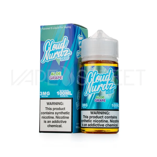 Cloud Nurdz Iced Aloe Grape (100ml)