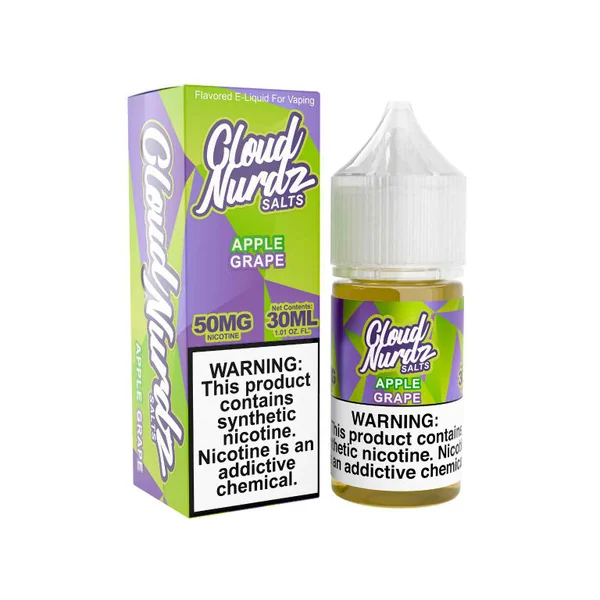 Cloud Nurdz Salts Grape Apple 30ml E-Juice