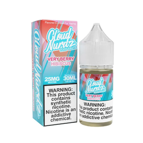 Cloud Nurdz Salts Very Berry Hibiscus ICED