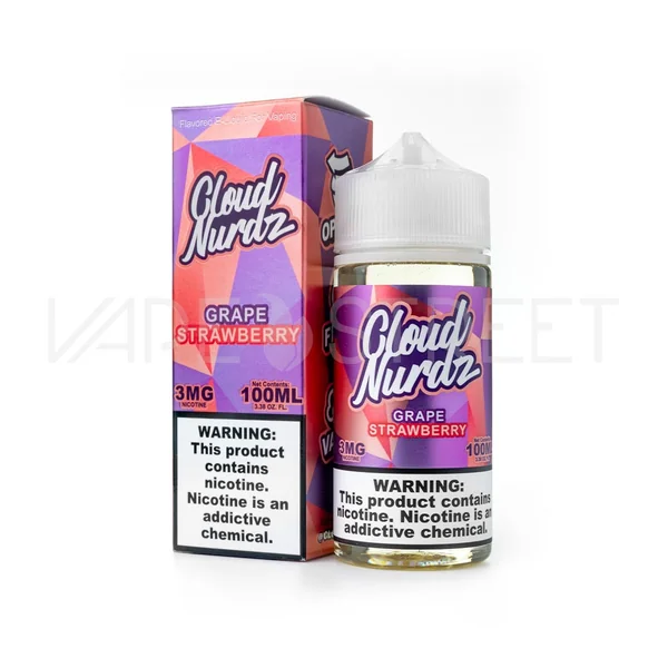 Cloud Nurdz TFN Grape Strawberry (100ml) - Image 2