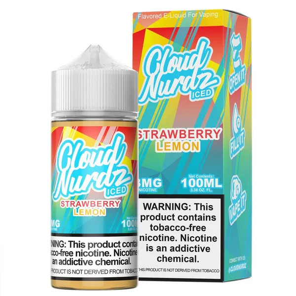 Cloud Nurdz TFN Premium E-Liquid 100ml - Image 2