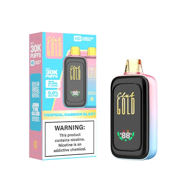 Club Gold 30k Puff Dispoasble Vape